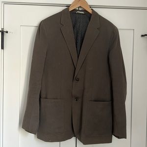 Club Monaco Lightweight Blazer, Cotton and Linen, Large